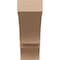 Ekena Millwork 3-inch W x 8-inch D x 8-inch H Balboa Rough Cedar Woodgrain TimberThane Knee Brace, Primed BRCUR03X08X08BOARCPR - alternate 2